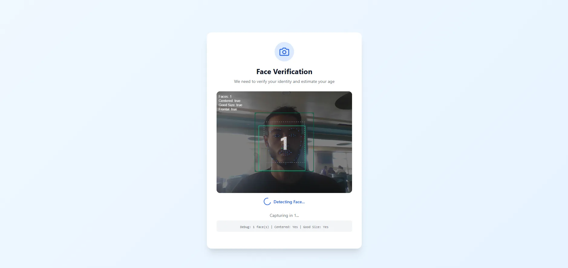 AI Age & Face Detection